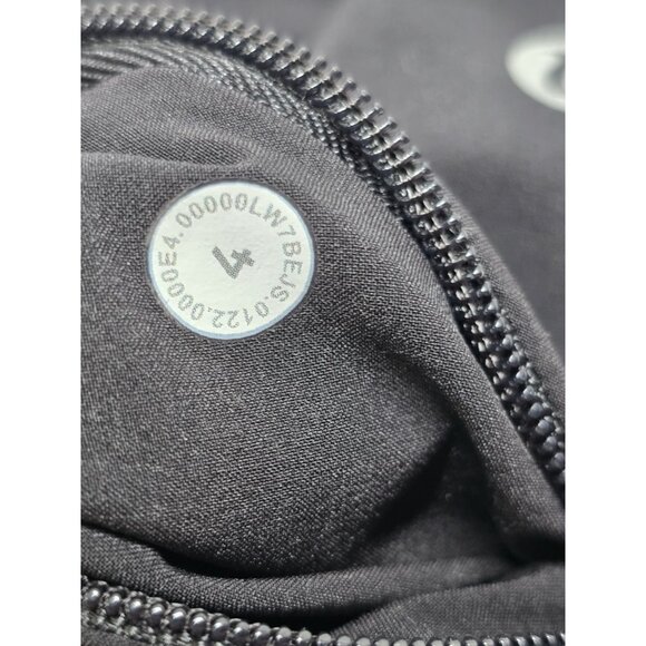 Lululemon Women Activewear Shorts 4 Black Track That High Rise Running 3" Inseam - Picture 7 of 11